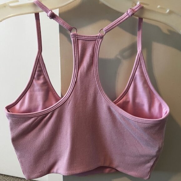 PopFlex Plié Corset Crop Bralette bubblegum Small - Picture 3 of 4